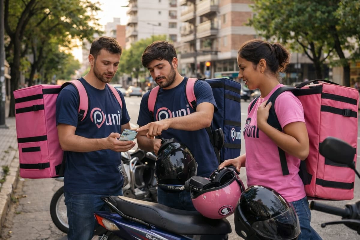 Puni para repartidores