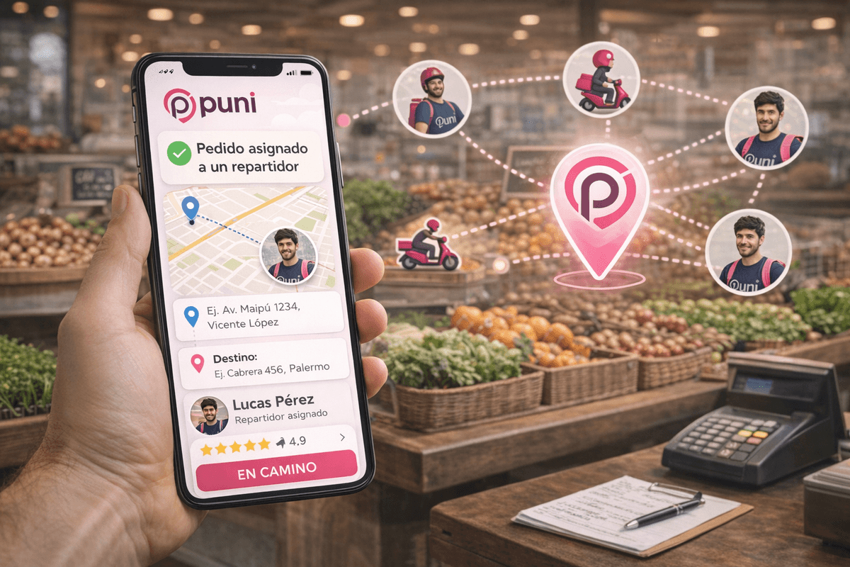 Asignación inteligente de repartidores